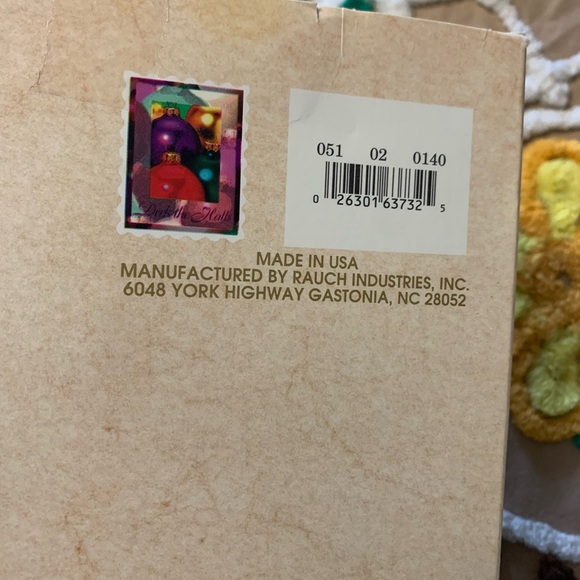 VTG Rauch Glass snowball ornament set featuring adorable snowman and girl USA - Picture 4 of 6